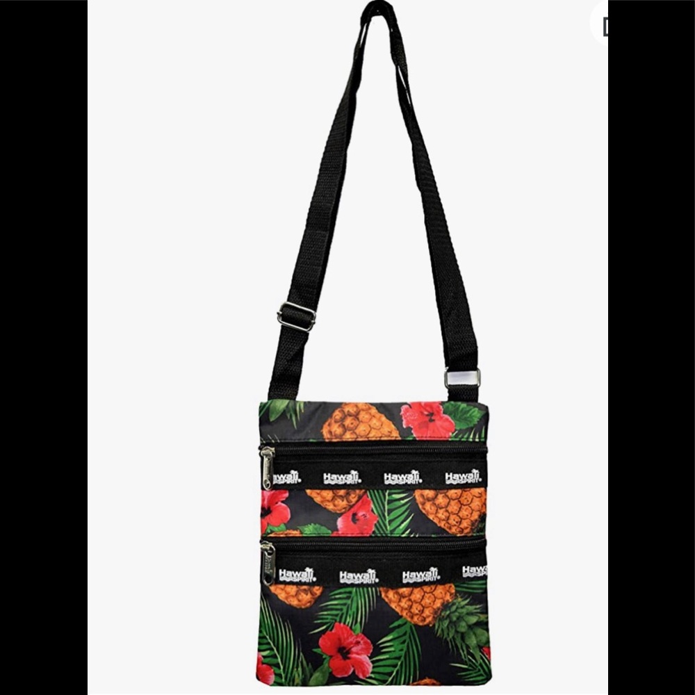 NWT Hawaiian Print 8888 Cross body Bag
